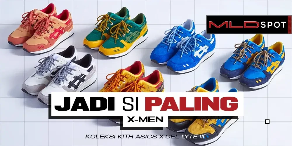 KITH Asics x Gel-Lyte III Rilis Sneakers X-Men Eksklusif